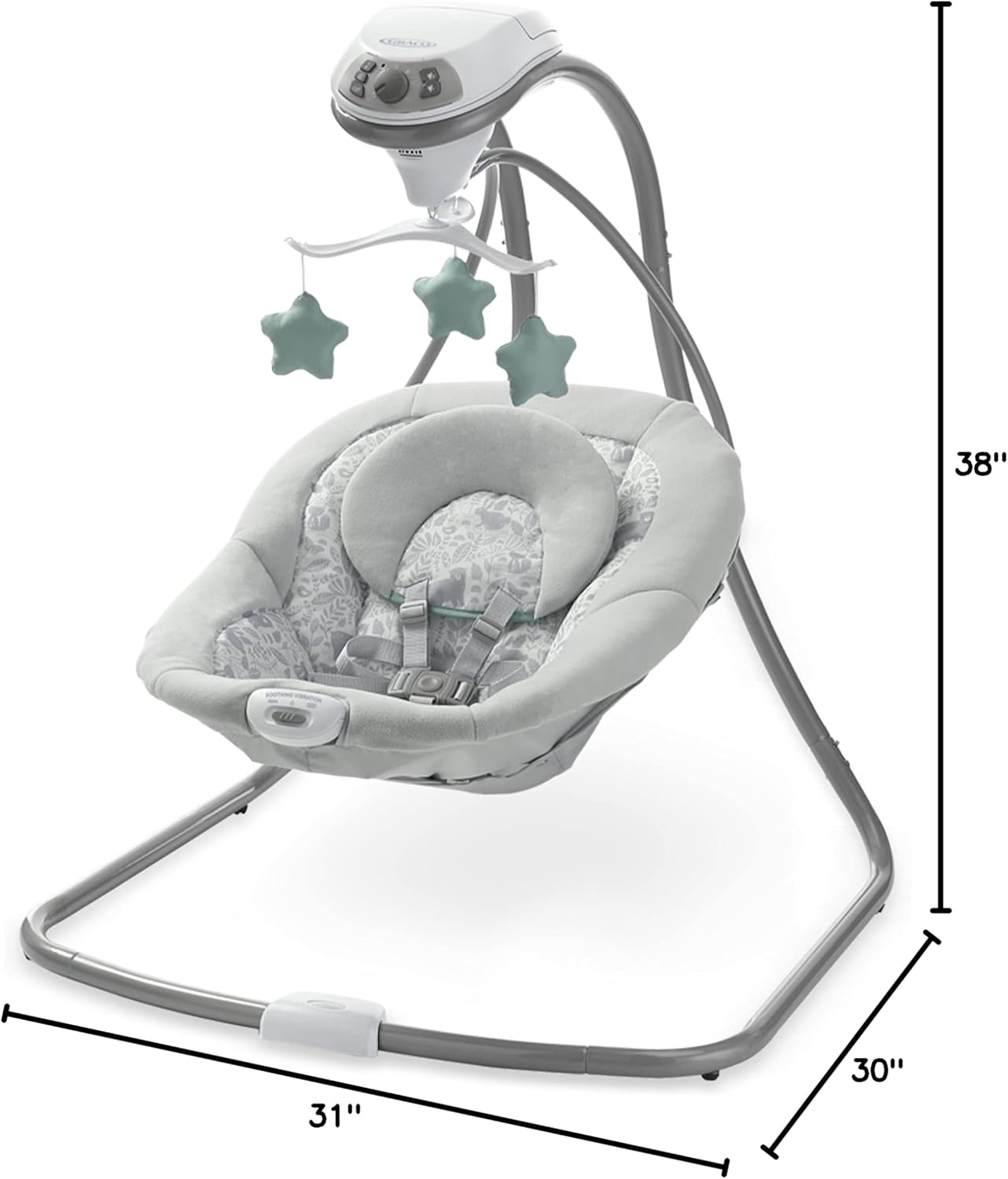 Graco Simple Sway Swing, Ivy