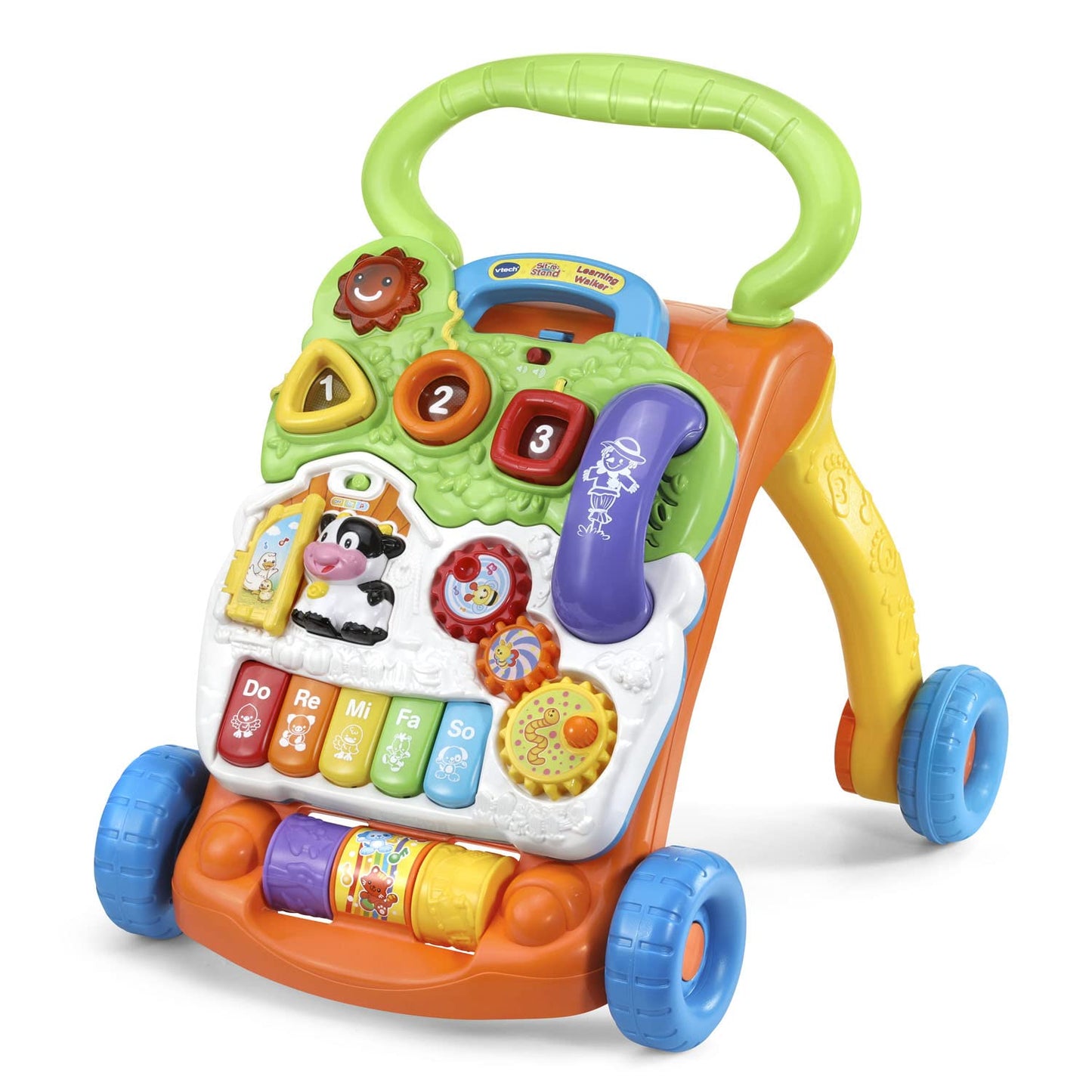 VTech Sit-to-Stand Learning Walker (Frustration Free Packaging), Blue