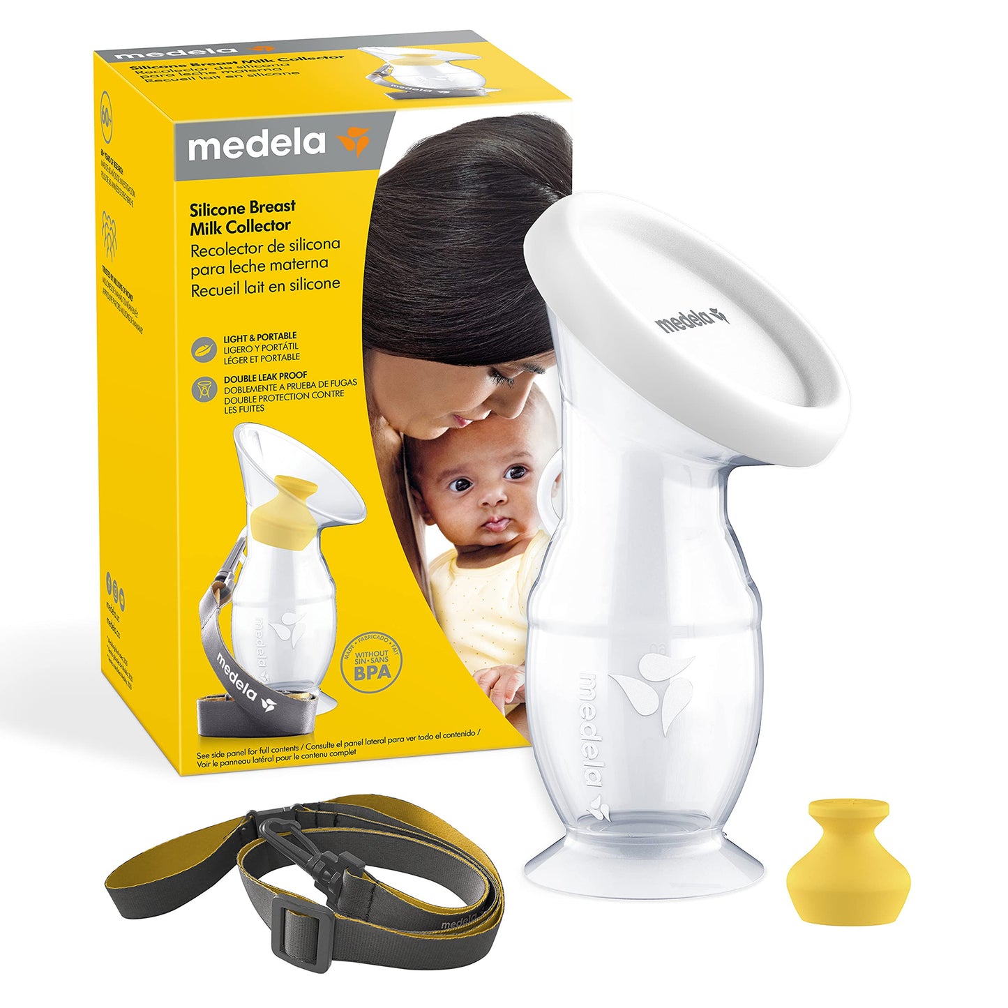 Medela Manual breast pump with Flex Shields Harmony Single Hand for More Comfort and Expressing More Milk